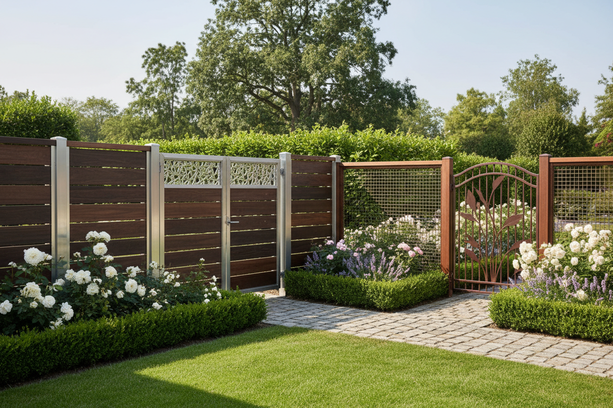 Zäune & Tore - Hochwertige Gartenzäune & Gartentore