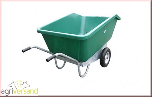 Großmulden Kippschubkarre mit 500l PE-Mulde TWB500