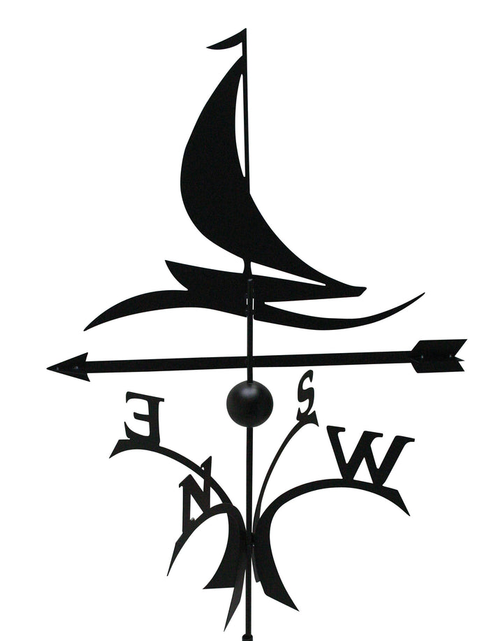 Wetterfahne Kugellager *Segler / Schiff*