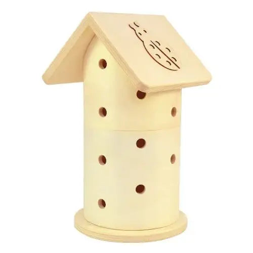 Insektenhotel Käferturm Eduplay 210168 – Bienenhaus aus Holz für Garten & Balkon