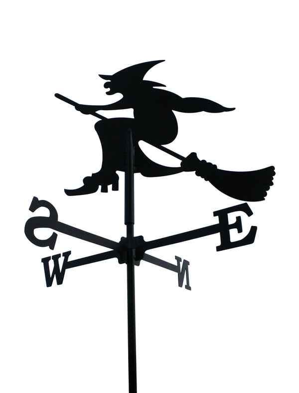 Wetterfahne Hexe