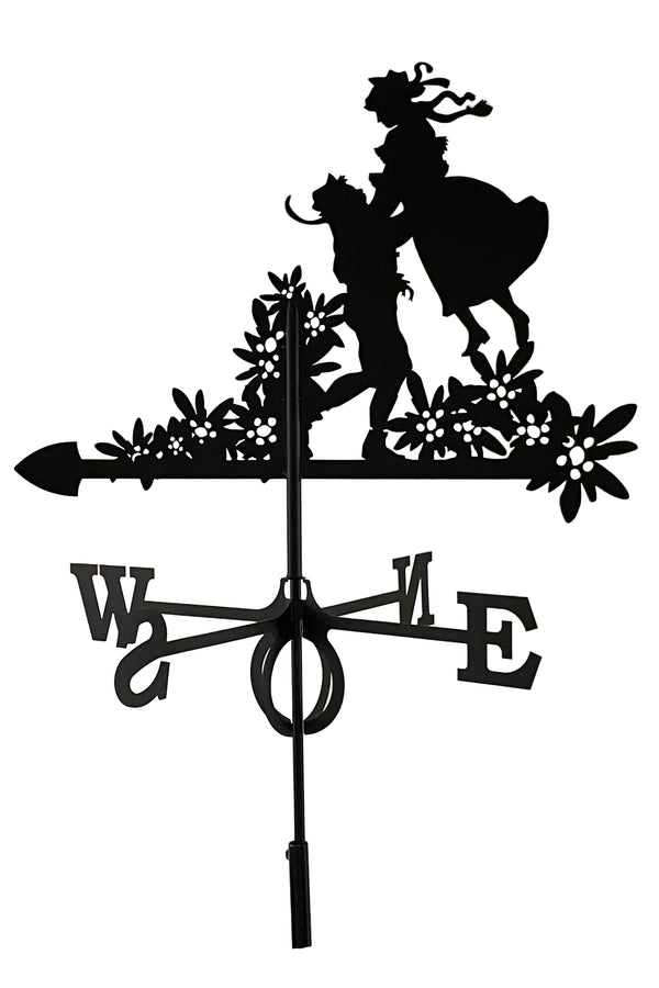 Wetterfahne groß Bavaria / Bayern / Alpen