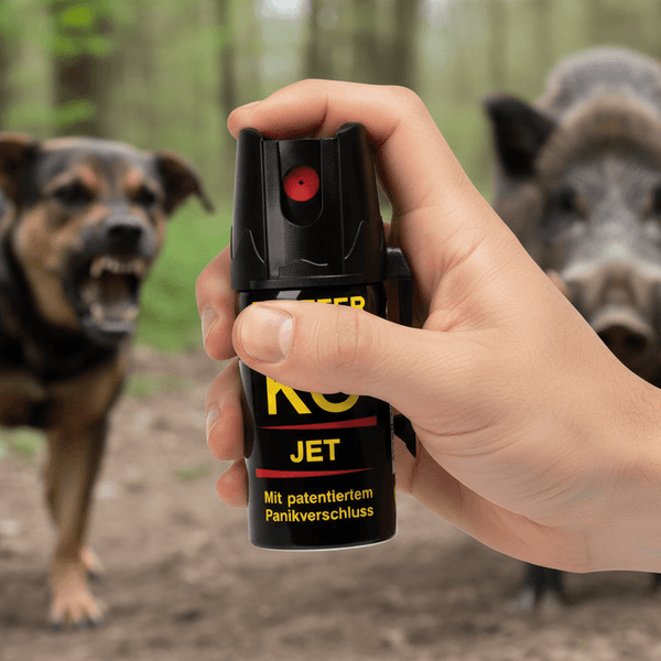 BALLISTOL Pfeffer-KO JET Tierabwehr Pfefferspray 50 ml Sprühweite bis zu 5 m