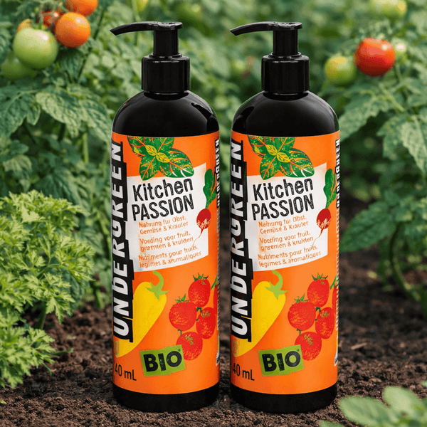 COMPO UNDERGREEN Bio-Flüssigdünger für Gemüse & Obst 2 Sück a 400 ml