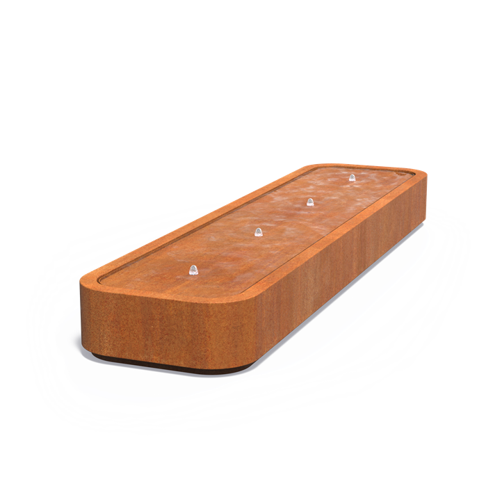 Wassertische premium 4000 x 1000 x 400 mm