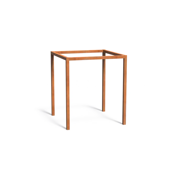 Cortenstahl Pergola Regular 220x220x250 cm - Witterungsbeständig, 5 Jahre Garantie