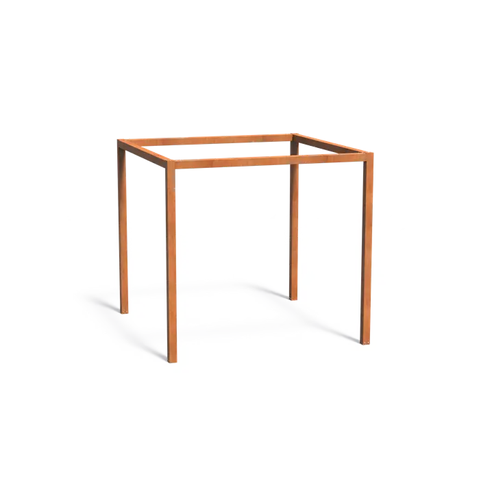 Cortenstahl Pergola Regular 270x270x250 cm - Witterungsbeständig, 5 Jahre Garantie