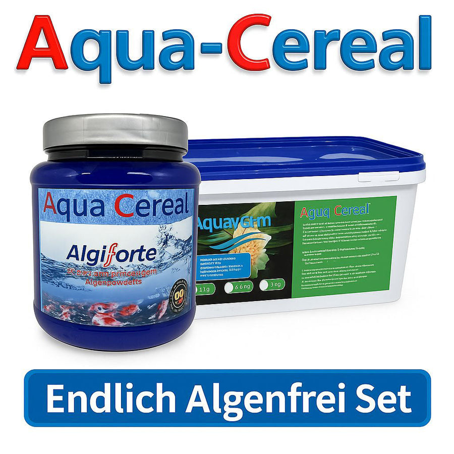 Endlich Algenfrei mit unserem Kombi-Set