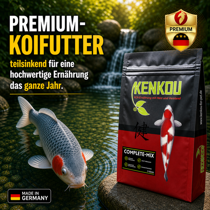 KENKOU® Complete-Mix Koifutter teilsinkend