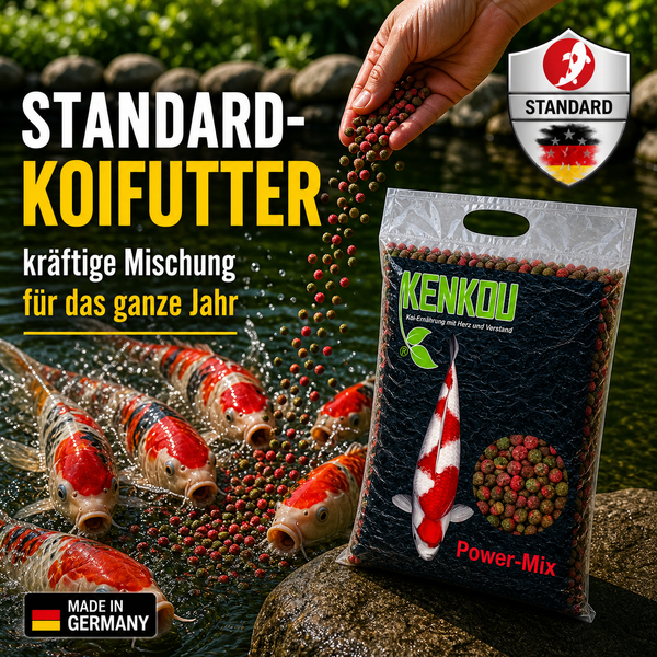 KENKOU® Power-Mix 6 mm Koifutter schwimmend