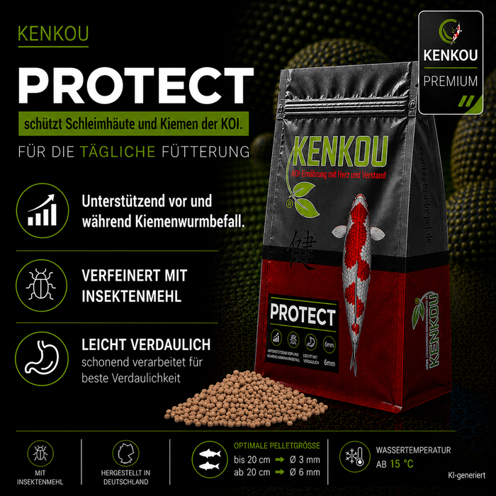 KENKOU®PROTECT 6 mm Koifutter