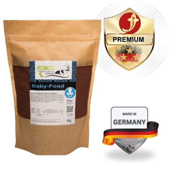 Koi Aufzuchtfutter KENKOU® Baby-Food 0,8 mm - 1,2mm Granulat