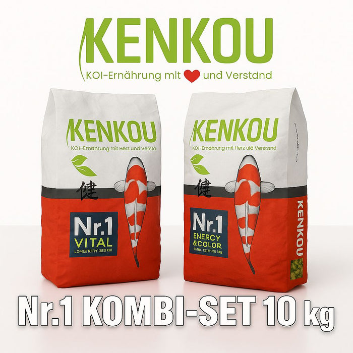 Koifutter Nr.1 Kombi-Set 10 kg schwimmend