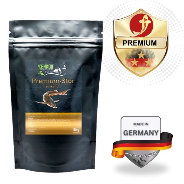 Störfutter Premium Stör 3 mm sinkend - KENKOU®