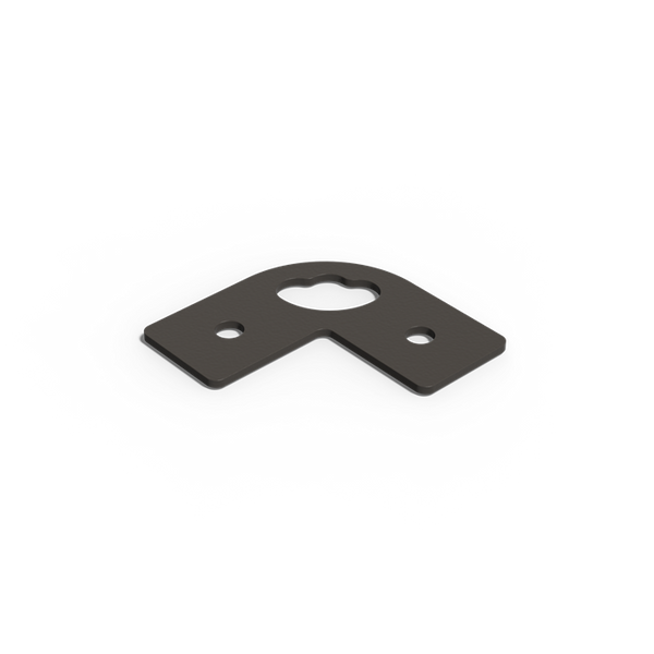 Pergola Befestigungsmaterial 88x88x3 mm Beschichteter Stahl - 3 RAL-Farben | Wunsch-RAL-Farbe