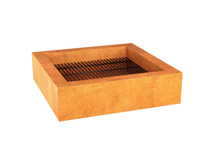 HOGAR 2 Corten Feuerstelle – 100x100x30 cm