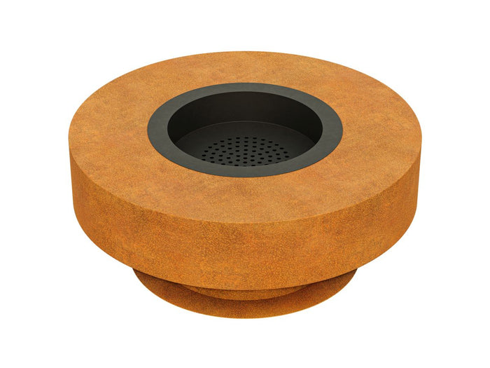 SOMBRERRO 5 Corten Gartenkamin – 145x60 cm