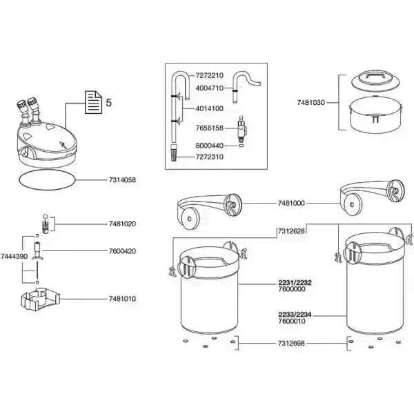 EHEIM Pumpenrad