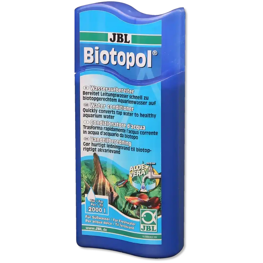JBL Biotopol 500 ml Wasseraufbereiter Für Süßwasser Aquarien Neutralisiert Chlor Und Chloramin Bindet Kupfer Blei Zink