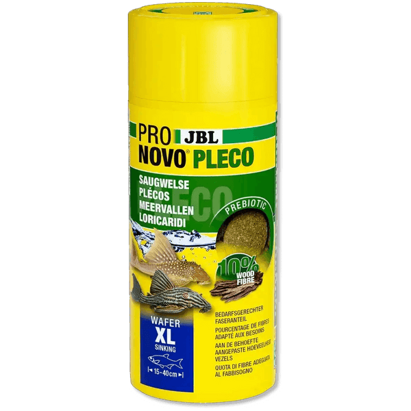 JBL ProNovo Pleco Wafer XL Sinkend Welsfutter 1000 ML Mit Holzanteil Für Saugwelse