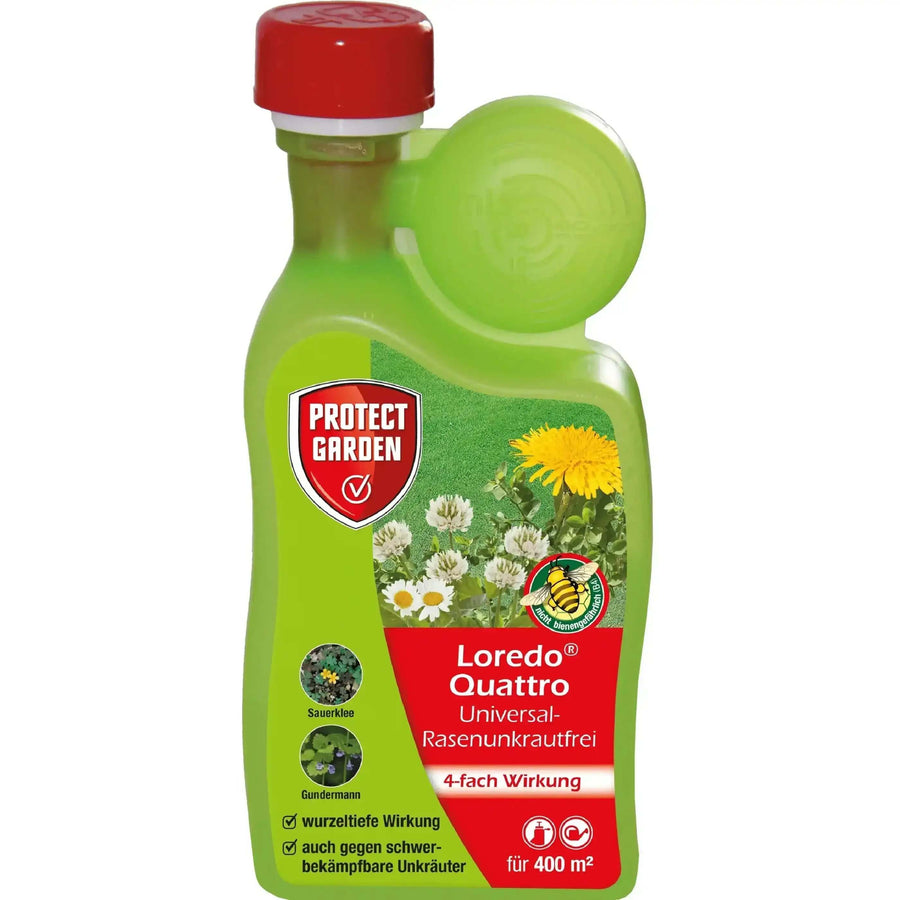 Loredo Quattro Universal-Rasenunkrautfrei für400 m² 400 ml