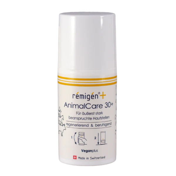 rémigén+ AnimalCare 30+ – SOS Hautpflege-Suspension für stark beanspruchte Tierhaut | 30 ml