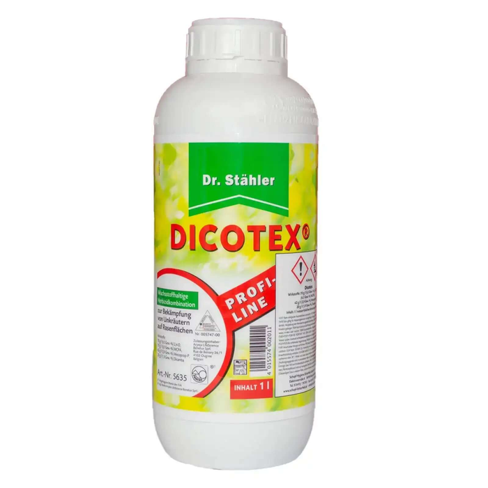 Dr. Stähler Dicotex 1 Liter Rasen Unkraut-Frei Herbizid Rasenflächen