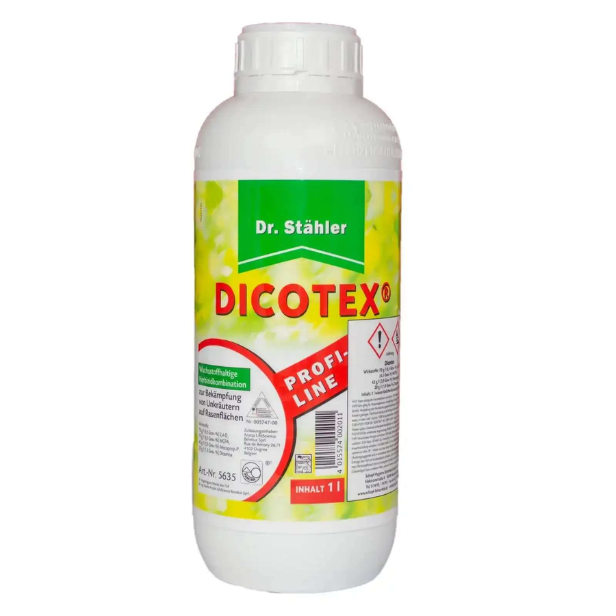 Dr. Stähler Dicotex 1 Liter Rasen Unkraut-Frei Herbizid Rasenflächen
