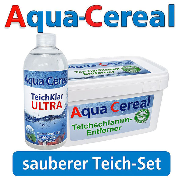 sauberer Teich Set