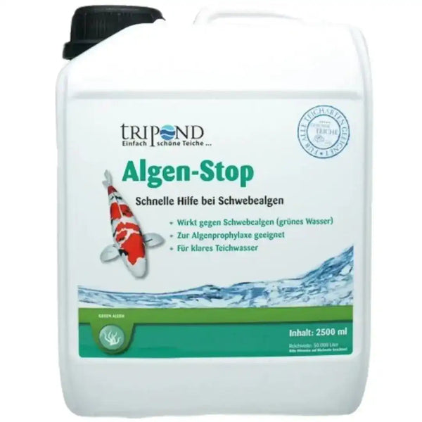 Tripond Algen-Stop für 50m² Schwebealgen Fadenalgenbefall