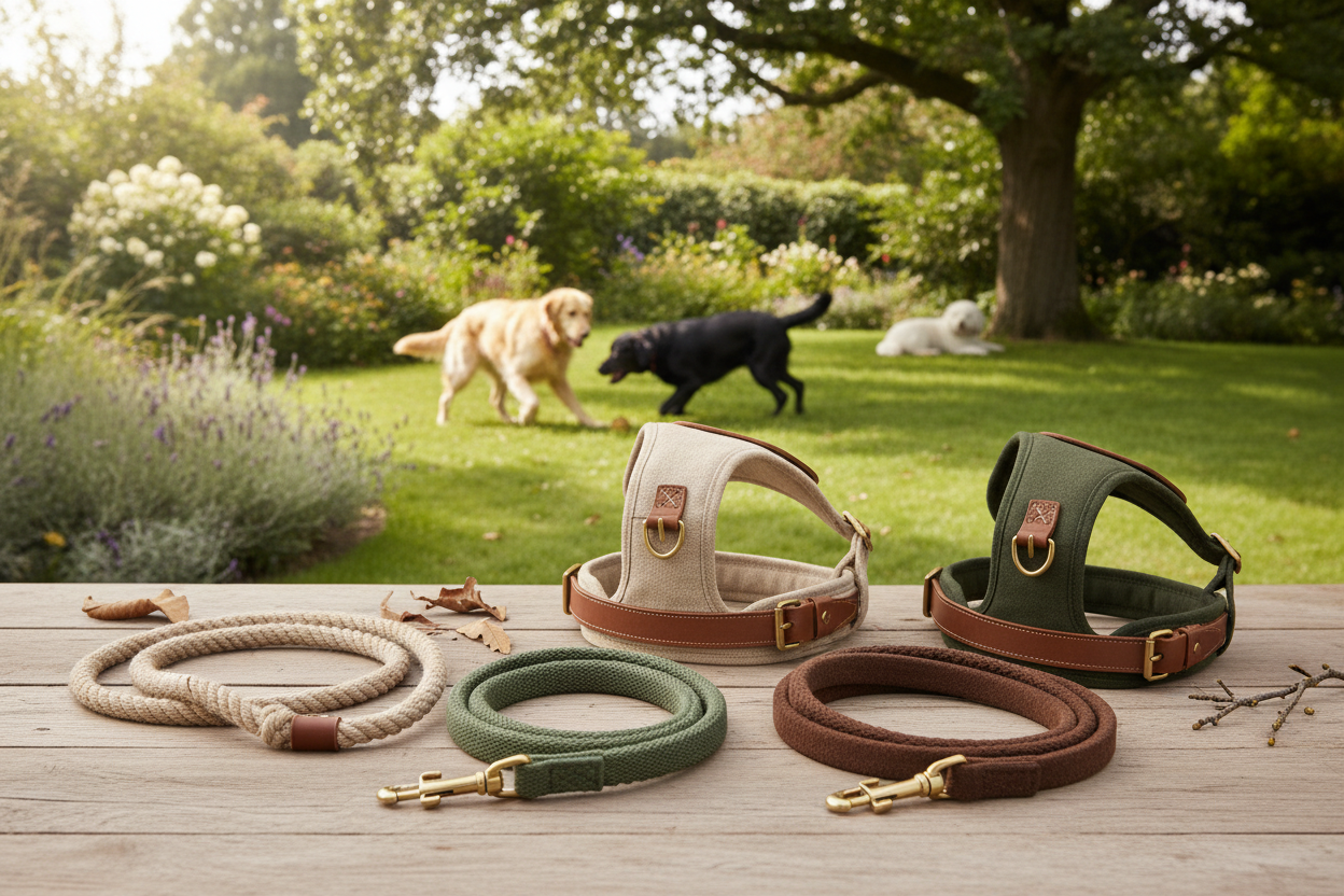 Hundeleinen und Geschirre