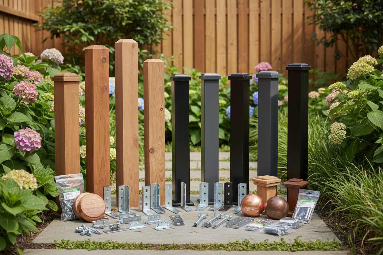 Zaunpfosten & Zubehör – Stabile Pfosten & Montagematerial