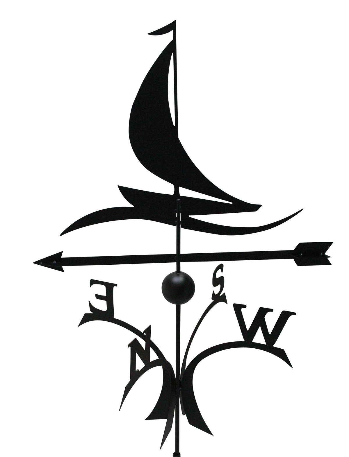 Wetterfahne Kugellager *Segler / Schiff*