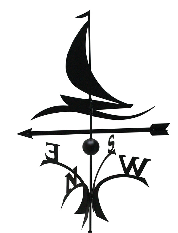 Wetterfahne Kugellager Segler / Schiff