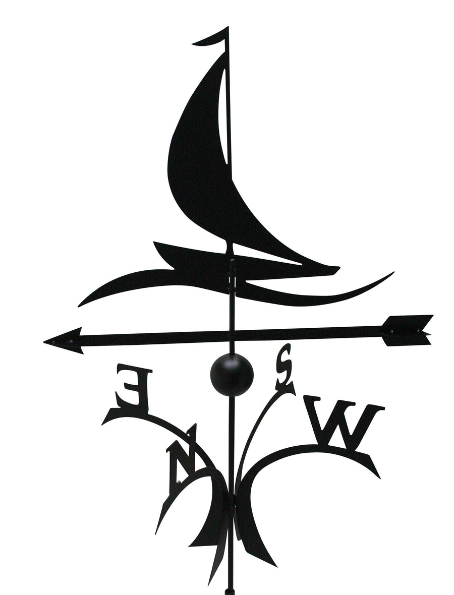 Wetterfahne Kugellager *Segler / Schiff*