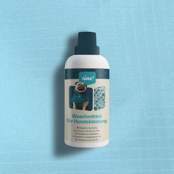 Waschmittel für Hundebekleidung
