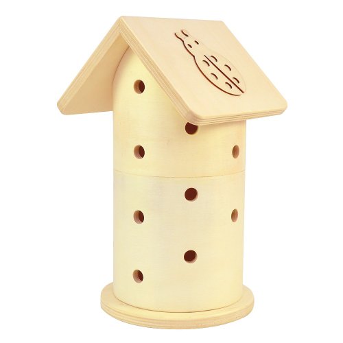 Insektenhotel Käferturm Eduplay 210168 – Bienenhaus aus Holz für Garten & Balkon