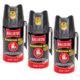 BALLISTOL PFEFFER KO FOG Tierabwehr Pfefferspray 3 x 40 ml
