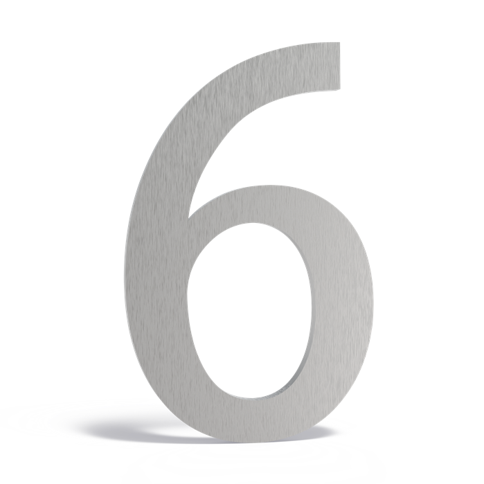 Hausnummern (0-9) Rostfreier Stahl