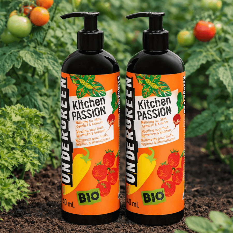 COMPO UNDERGREEN Bio-Flüssigdünger für Gemüse & Obst 2 Sück a  400 ml