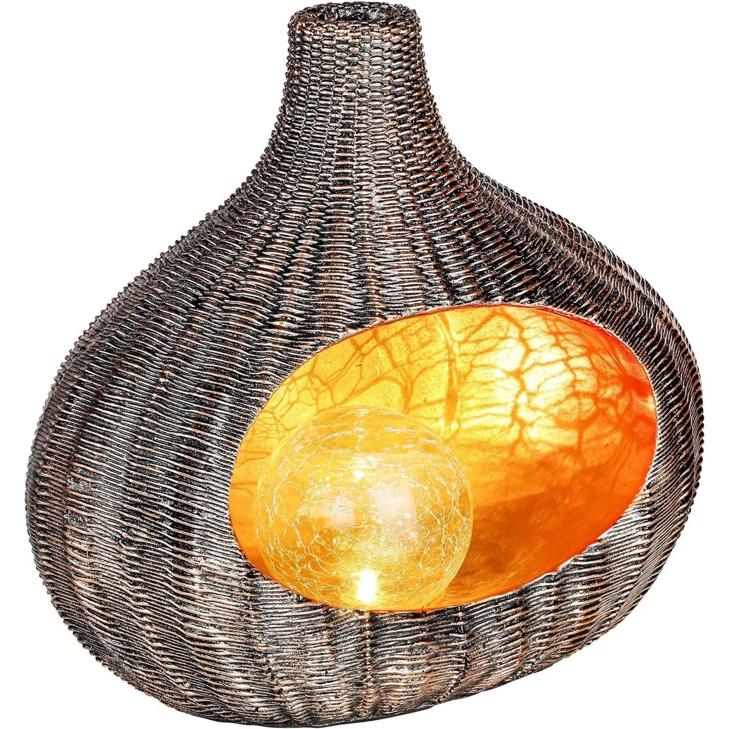 Solarleuchte MALI warmweiß - Solar Laterne Garten Balkon 24 cm