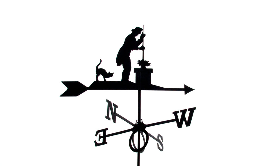 Wetterfahne groß *Schornsteinfeger*