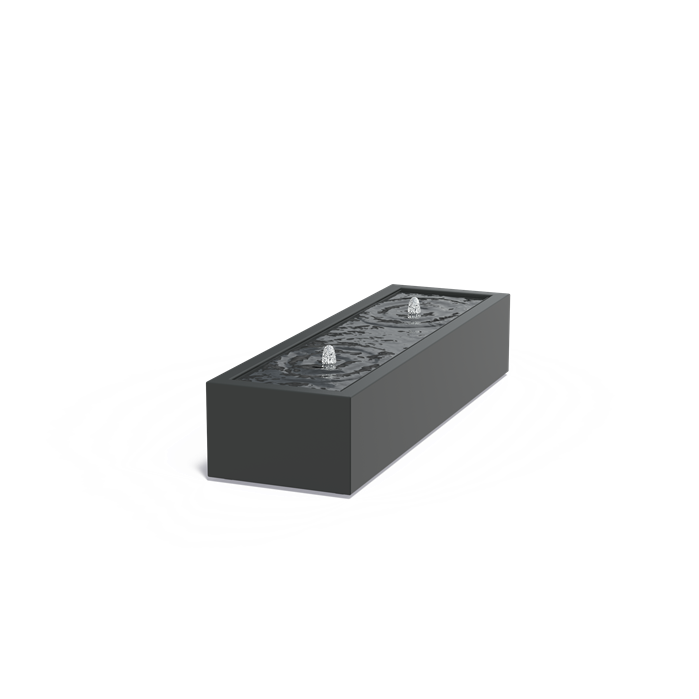 Aluminium Wasser elementen Wassertische standard 2000 x 600 x 400 mm
