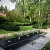 Aluminium Wasser elementen Wassertische standard 2000 x 600 x 400 mm