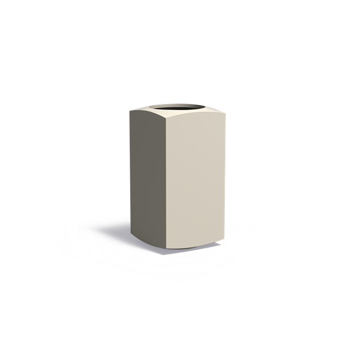 Aluminium Pflanzkübel NOOA 50 × 50 × 100 cm