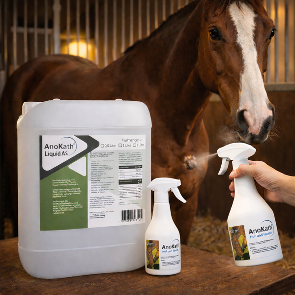 AnoKath® Sarkoid-Set Pferd – Hygieneroutine mit Liquid sowie Huf- & Hautfit