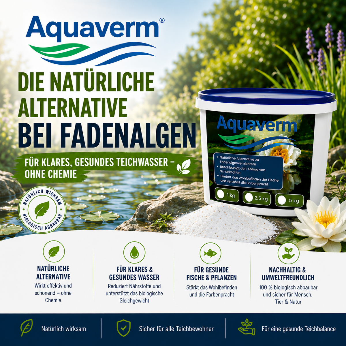 Aquaverm | Pond Repair von Aqua-Cereal®