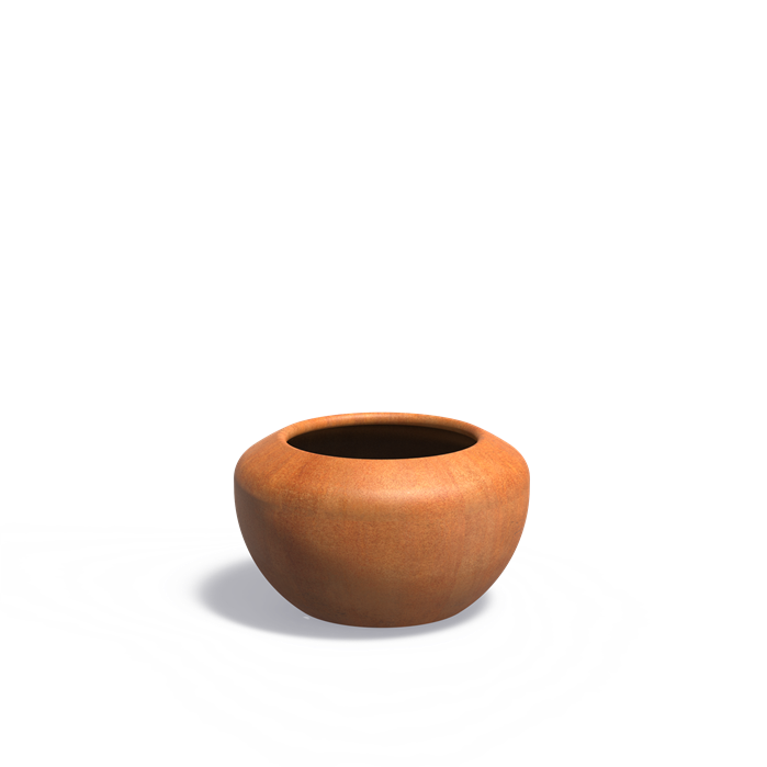 Cortenstahl Pflanzkübel ONYX 580 x 345 mm