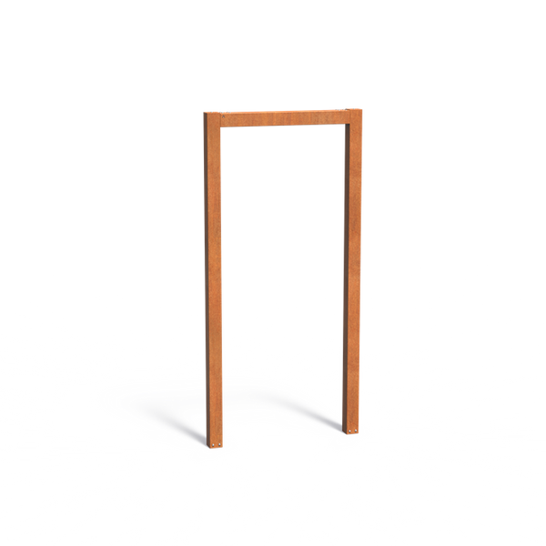 Cortenstahl Pergola U-förmig 120x10x250 cm - Witterungsbeständig, 5 Jahre Garantie