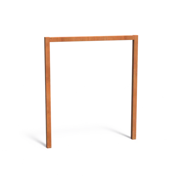 Cortenstahl Pergola U-förmig 220x10x250 cm - Witterungsbeständig, 5 Jahre Garantie